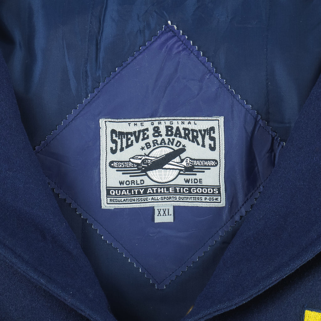 NCAA (Steve & Barrys) - Michigan Wolverines Jacket 1990s XX-Large Vintage Retro Football College