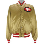 Starter - San Francisco 49ers Satin Jacket 1990s Large Vintage Retro Football