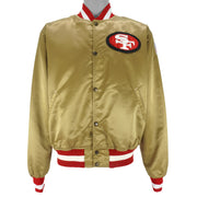 Starter - San Francisco 49ers Satin Jacket 1990s Large Vintage Retro Football