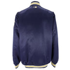 MLB (Marjestic) - Milwaukee Brewers Spell-Out Satin Jacket 1990s Large Vintage Retro Baseball