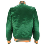 NCAA (Felco) - Miami Hurricanes Spell-Out Satin Jacket 1990s Small Vintage Retro Football College