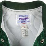 NCAA (Felco) - Miami Hurricanes Spell-Out Satin Jacket 1990s Small Vintage Retro Football College