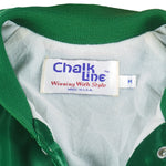 NFL (Chalkline) - New York Jets Button-Up Jacket 1990s Medium Vintage Retro Football