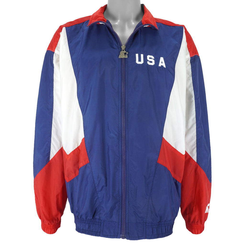 Starter - Olympic Games, USA Windbreaker 1996 X-Large Vintage Retro