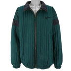 Nike - Green & Black Reversible Jacket 1990s XX-Large Vintage Retro