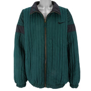 Nike - Green & Black Reversible Jacket 1990s XX-Large Vintage Retro