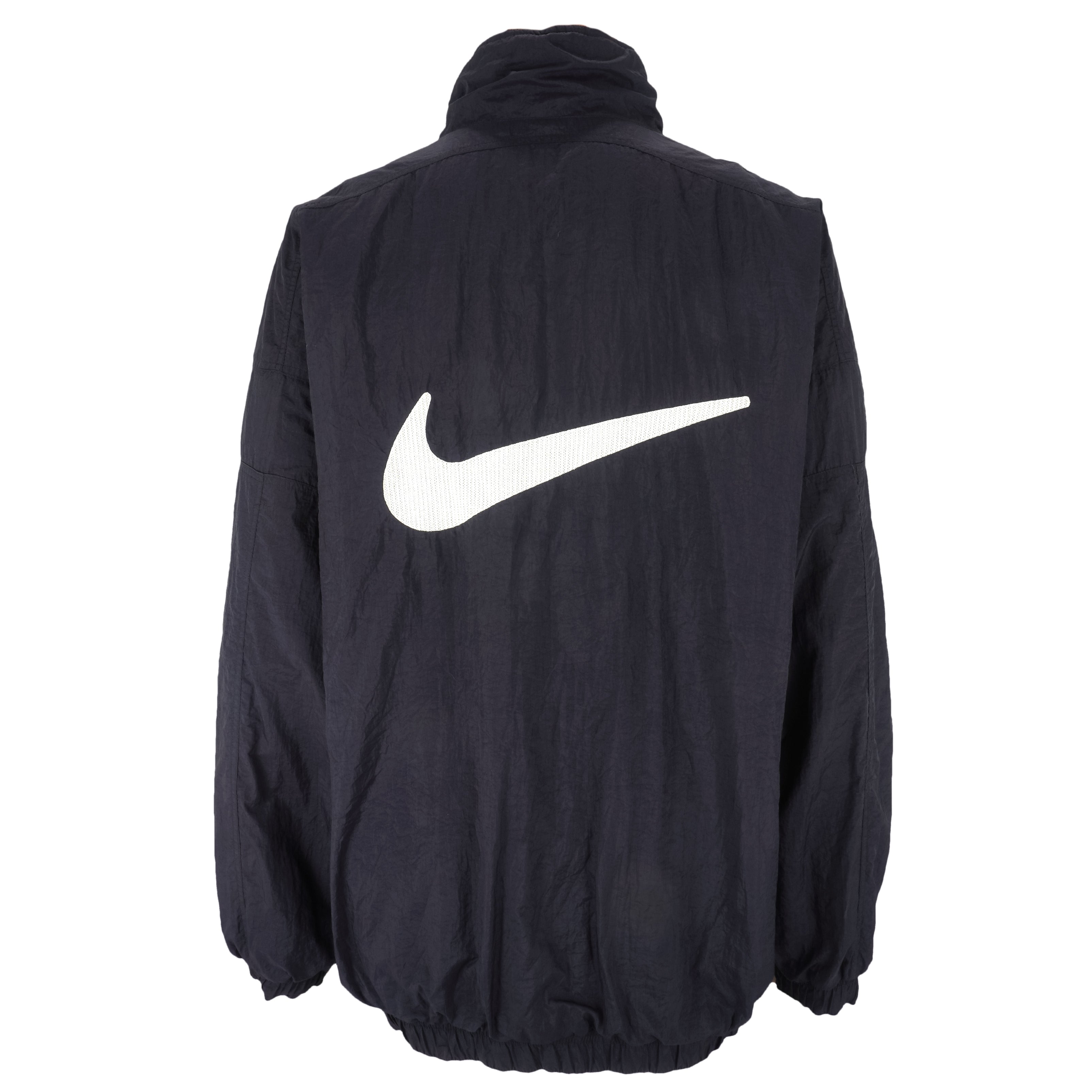 Vintage Nike - Black & Green Big Logo Reversible Jacket 1990s XX-Large –  Vintage Club Clothing