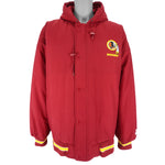 Starter - Washington Redskins Hooded Jacket 1990s XX-Large Vintage Retro Football