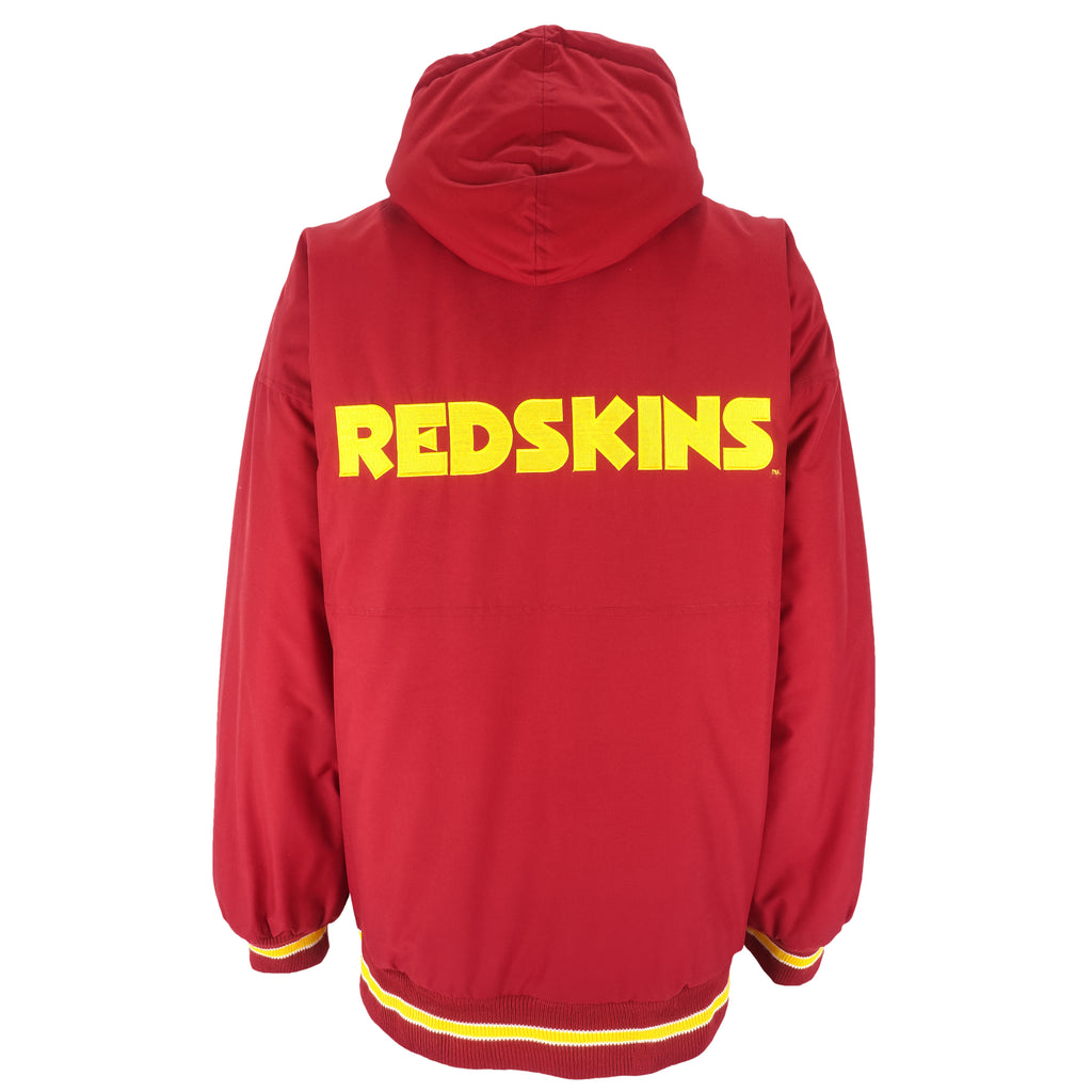 Starter - Washington Redskins Hooded Jacket 1990s XX-Large Vintage Retro Football