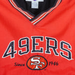 Champion - San Francisco 49ers Pullover Windbreaker 1990s XX-Large Vintage Retro Football