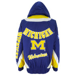 NCAA (Lee) - Michigan Big Spell-Out Hooded Jacket 1990s X-Large Vintage Retro College