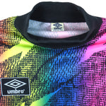 Umbro - Multicolor Turtleneck Sweatshirt 1990s Large Vintage Retro