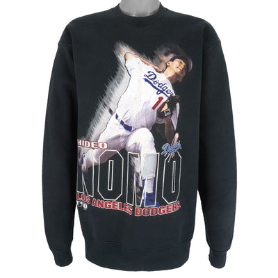 MLB (Salem) - Dodgers Hideo Nomo Crew Neck Sweatshirt 1995 X-Large