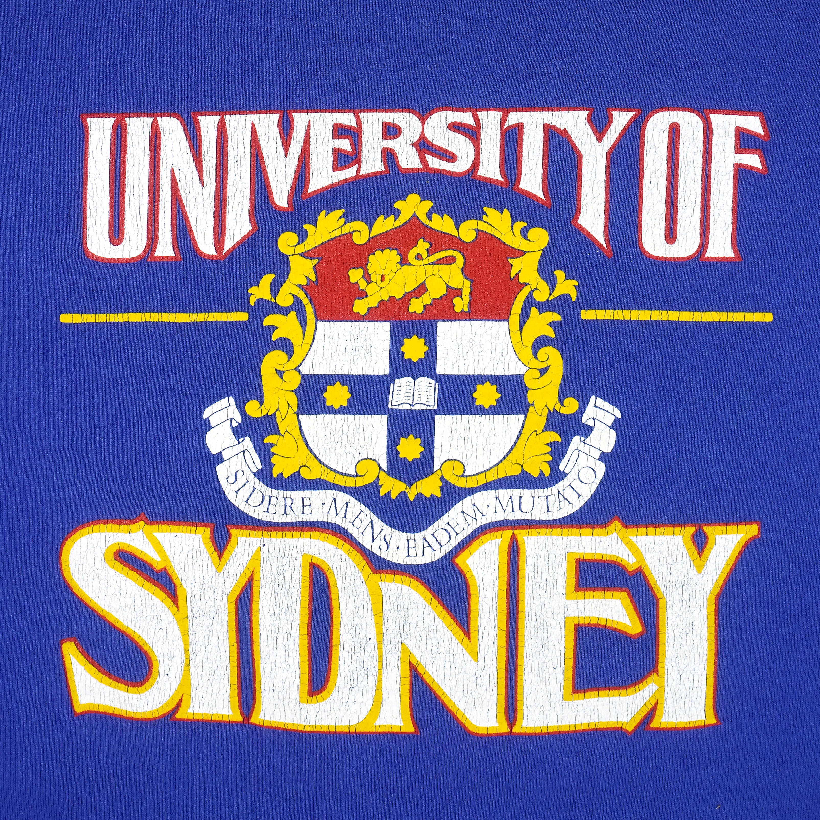 Vintage (Jerzees) - University Of Sydney, Australia Sweatshirt 1990s X-Large Vintage Retro