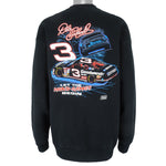 NASCAR - Dale Earnhardt #3, Virtual Intimidator Crew Neck Sweatshirt 1990s XX-Large Vintage Retro