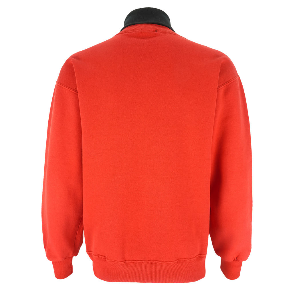 NBA (Chalk Line) - Chicago Bulls Spell-Out Turtleneck Sweatshirt 1990s Medium Vintage Retro Basketball