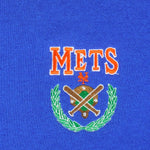 MLB (OConnel Designs) - New York Mets Embroidered Sweatshirt 1990s X-Large Vintage Retro Baseball