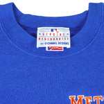 MLB (OConnel Designs) - New York Mets Embroidered Sweatshirt 1990s X-Large Vintage Retro Baseball