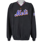 Nike - New York Mets Big Spell-Out Windbreaker 1990s X-Large Vintage Retro Baseball