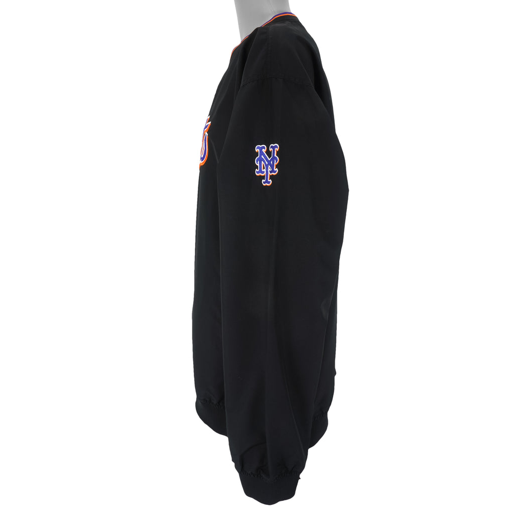 Nike - New York Mets Big Spell-Out Windbreaker 1990s X-Large Vintage Retro Baseball