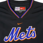 Nike - New York Mets Big Spell-Out Windbreaker 1990s X-Large Vintage Retro Baseball