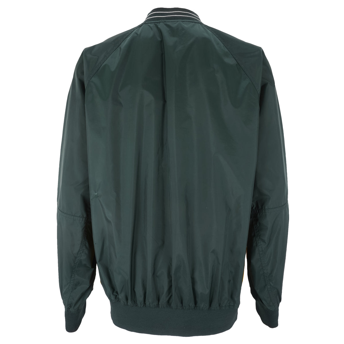 Nike - Green Embroidered V-Neck Windbreaker 1990s Large Vintage Retro