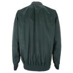 Nike - Green Embroidered V-Neck Windbreaker 1990s Large Vintage Retro