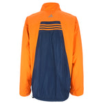 Adidas - Blue & Orange 1/4 Zip Pullover Windbreaker 1990s XX-Large Vintage Retro