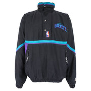 Starter - Charlotte Hornets 1/2 Zip Jacket 1990s Medium Vintage Retro Basketball
