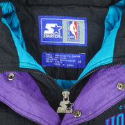 Starter - Charlotte Hornets 1/2 Zip Jacket 1990s Medium Vintage Retro Basketball