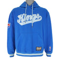 Champion - Sacramento Kings Spell-Out Hooded Sweatshirt Large Vintage Retro Basketball