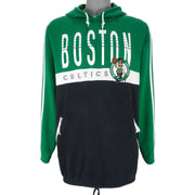 Adidas - Boston Celtics Spell-Out Hooded Sweatshirt 1990s Large Vintage Retro Basketball