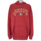 NFL (Lee) - San Francisco 49ers Hooded Sweatshirt 1990s XX-Large Vintage Retro Football