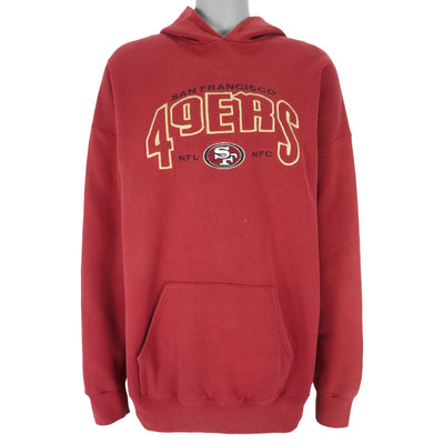 NFL (Lee) - San Francisco 49ers Hooded Sweatshirt 1990s XX-Large