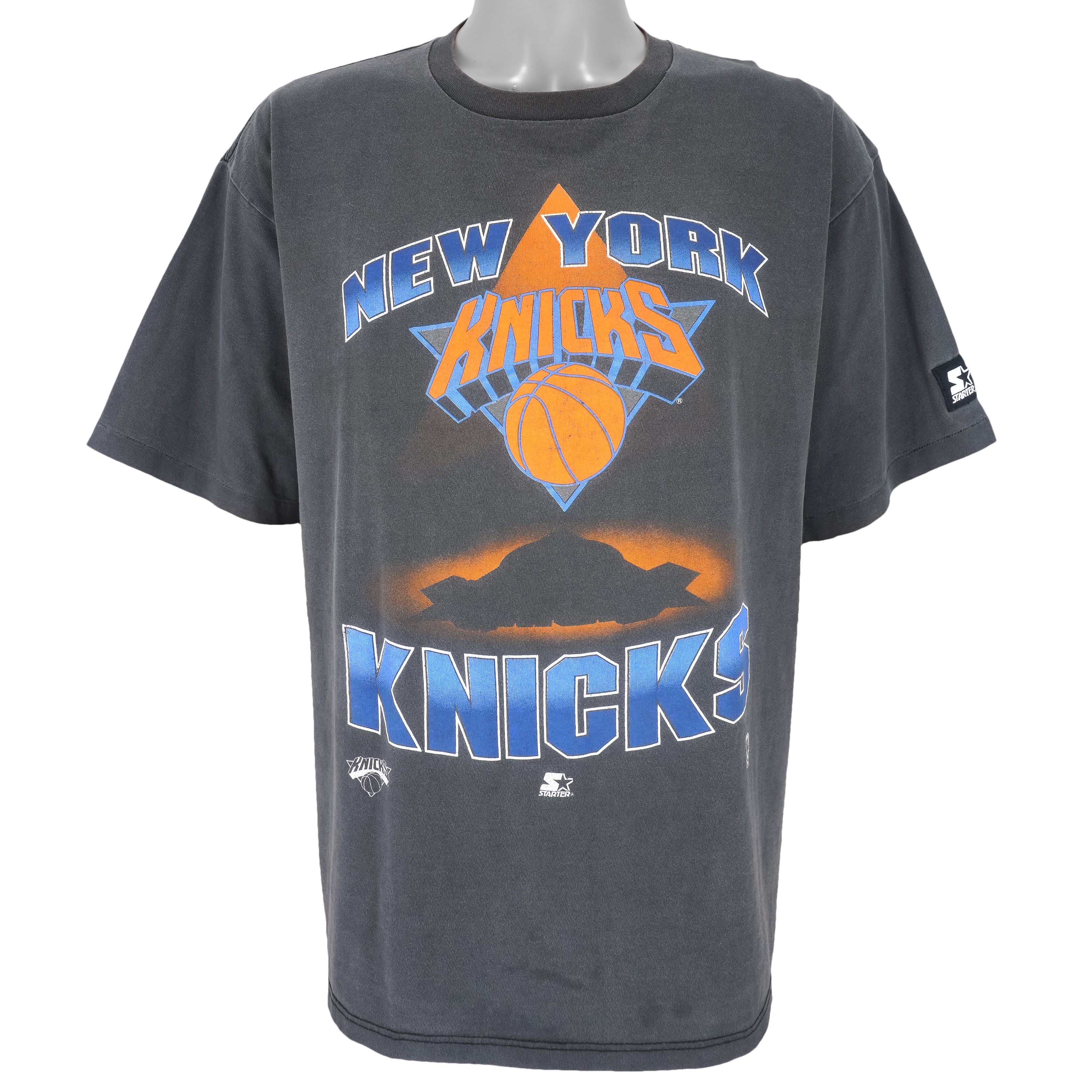 Vintage Starter - New York Knicks T-Shirt 1990s X-Large – Vintage