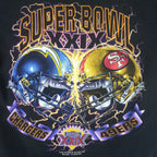 NFL (Salem) - Super Bowl XXIX 49ers VS Chargers T-Shirt 1995 Large Vintage Retro Football