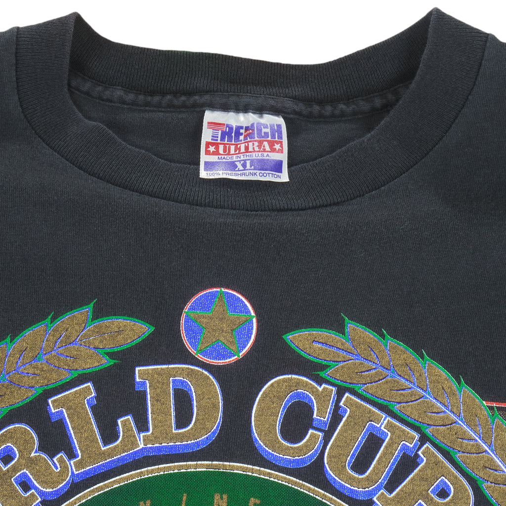 Vintage (Trench) - World Cup USA, Opening Ceremonies T-Shirt 1994 X-Large Vintage Retro Football