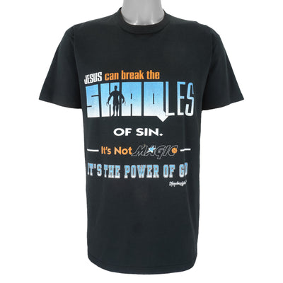 Vintage (Jerzees) - SHAQles of Sin Jesus T-Shirt 1993 Large