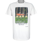Vintage (The Far Side) - Early Vegetarians Retuning From The Kill Deadstock T-Shirt 1987 Large Vintage Retro