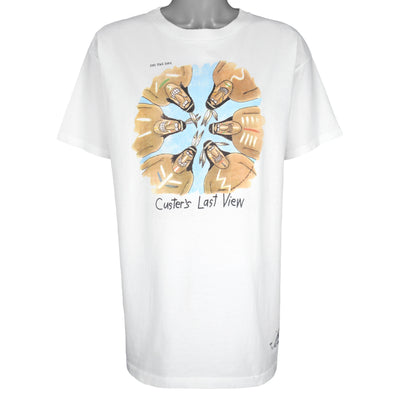 Vintage (The Far Side) - Custers Last View T-Shirt 1986 X-Large