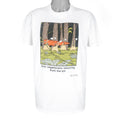 Vintage (The Far Side) - Early Vegetarians T-Shirt 1987 Large Vintage Retro