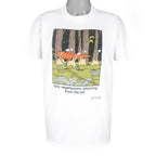 Vintage (The Far Side) - Early Vegetarians T-Shirt 1987 Large Vintage Retro