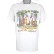 Vintage (The Far Side) - Bummer Of A Birthmark, Hal T-Shirt 1986 Large Vintage Retro