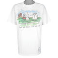 Vintage - The Far Side-Jessy The Cow & BBQ T-Shirt 1981 X-Large Vintage Retro