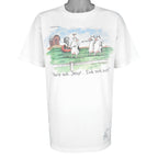 Vintage - The Far Side-Jessy The Cow & BBQ T-Shirt 1981 X-Large Vintage Retro