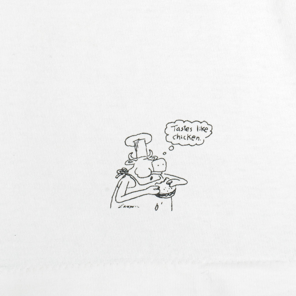 Vintage - The Far Side-Jessy The Cow & BBQ T-Shirt 1981 X-Large Vintage Retro