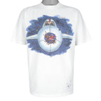 Vintage - The Far Side Airplane And Santa Clause T-Shirt 1989 Large Vintage Retro