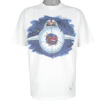 Vintage - The Far Side Airplane And Santa Clause T-Shirt 1989 Large Vintage Retro