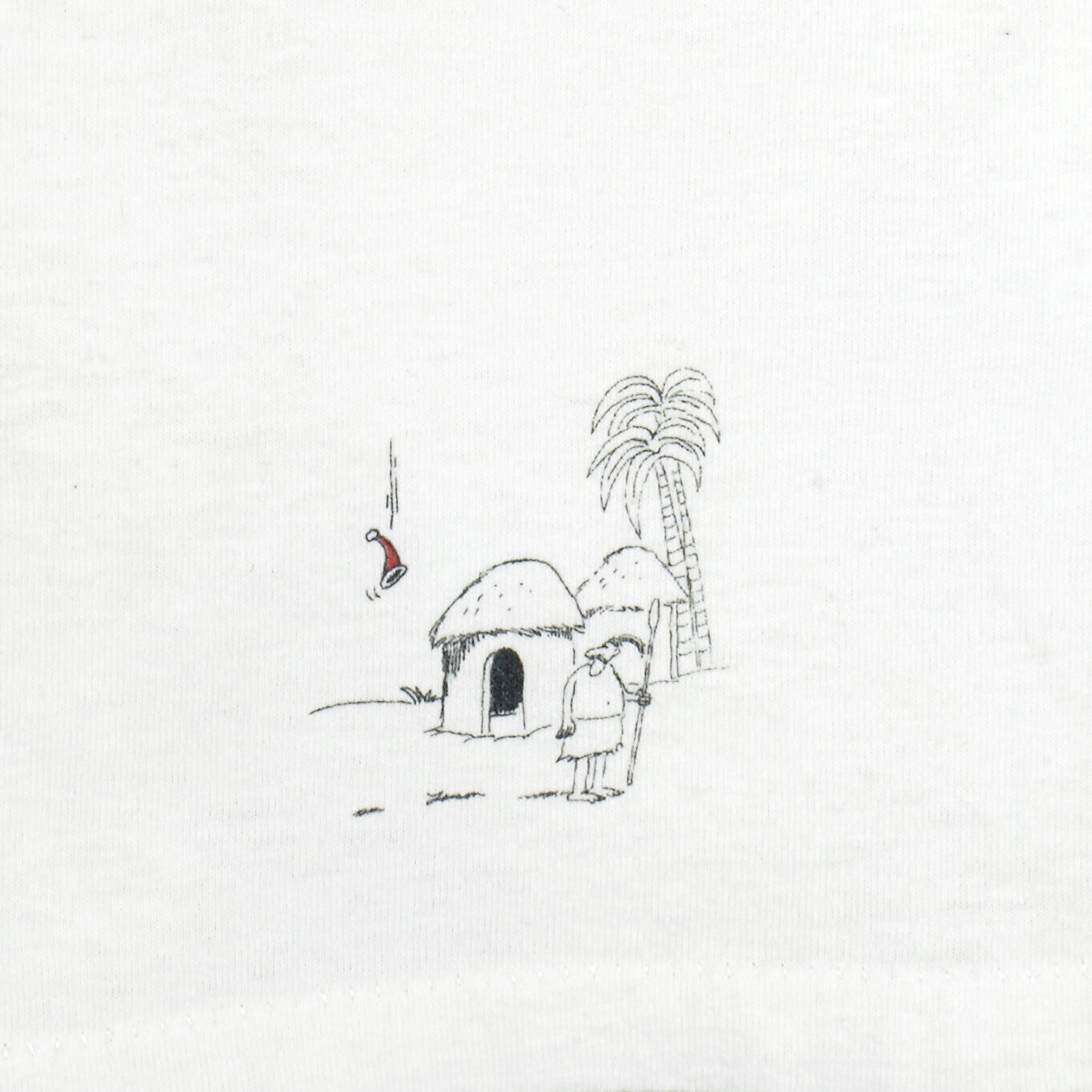 Vintage - The Far Side Airplane And Santa Clause T-Shirt 1989 Large Vintage Retro