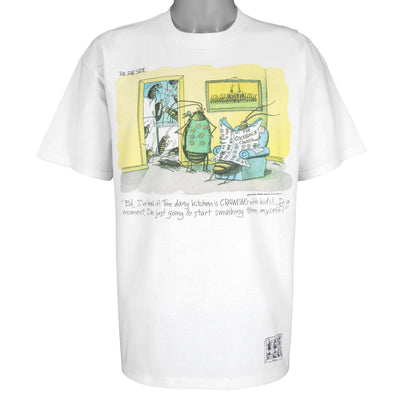 Vintage (The Far Side) - The Cockroach Family Deadstock T-Shirt 1981 Large